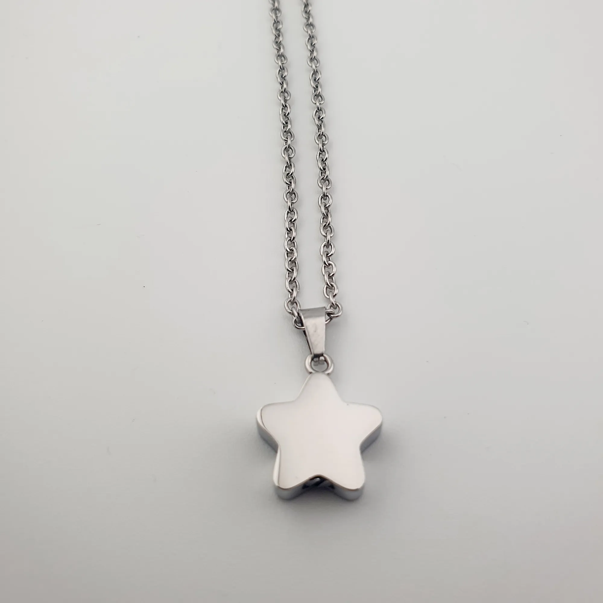 RVS Assieraad Ster – Symbolische Herinnering - Gedenksieraad