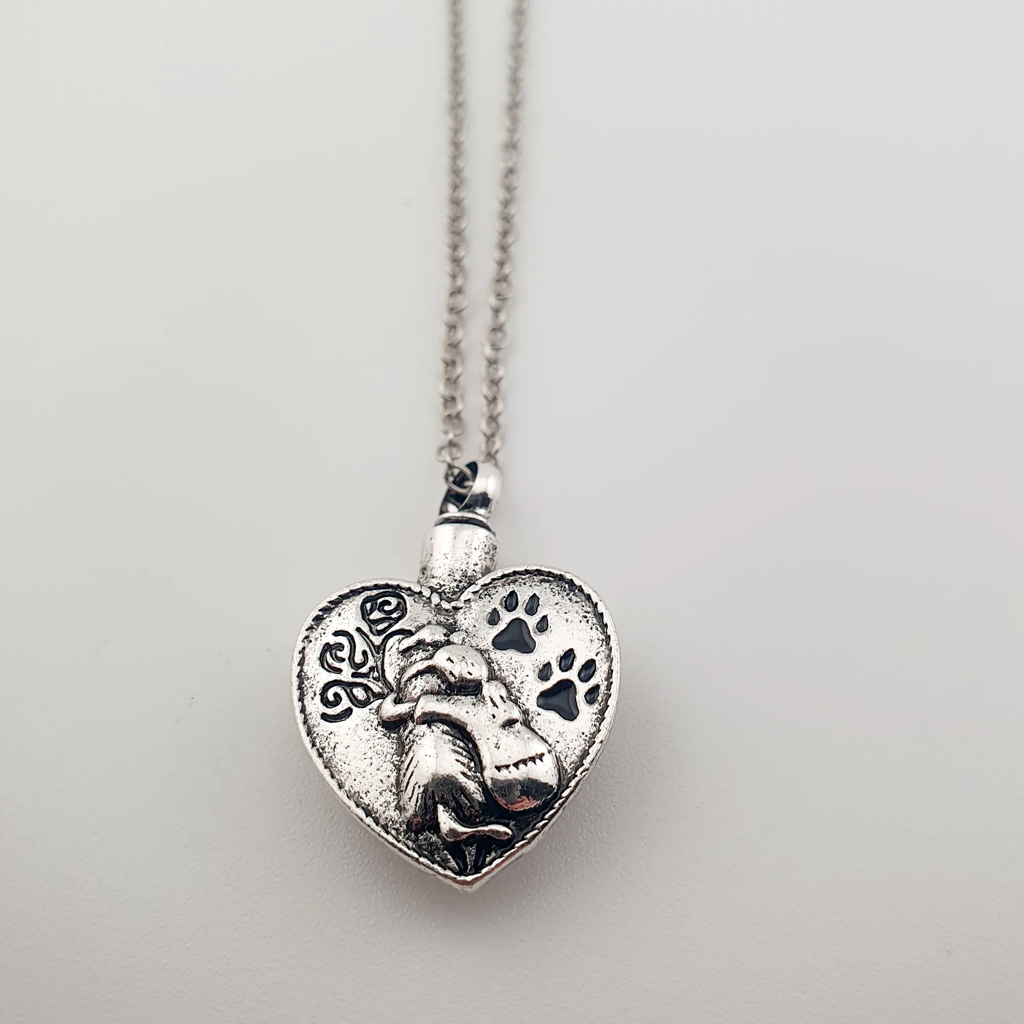 RVS Ashanger 'Eeuwige Cirkel' - Modern & Tijdloos Gedenksieraad