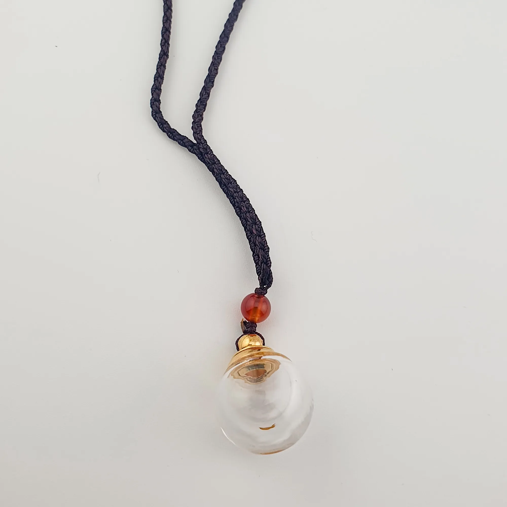 Glazen Ashanger – Gouden Warmte - Gedenksieraad