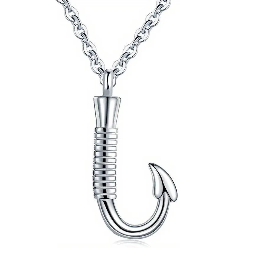 As Hanger Vishaak "De Laatste Worp" – Zilverkleurig RVS